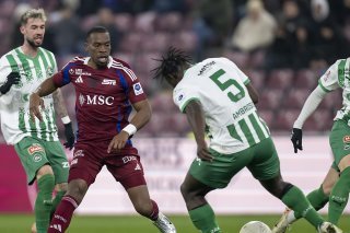 Servette et Saint-Gall s'étaient quittés sur un match nul 1-1 le 18 janvier à Genève (archives). KEYSTONE/MARTIAL TREZZINI